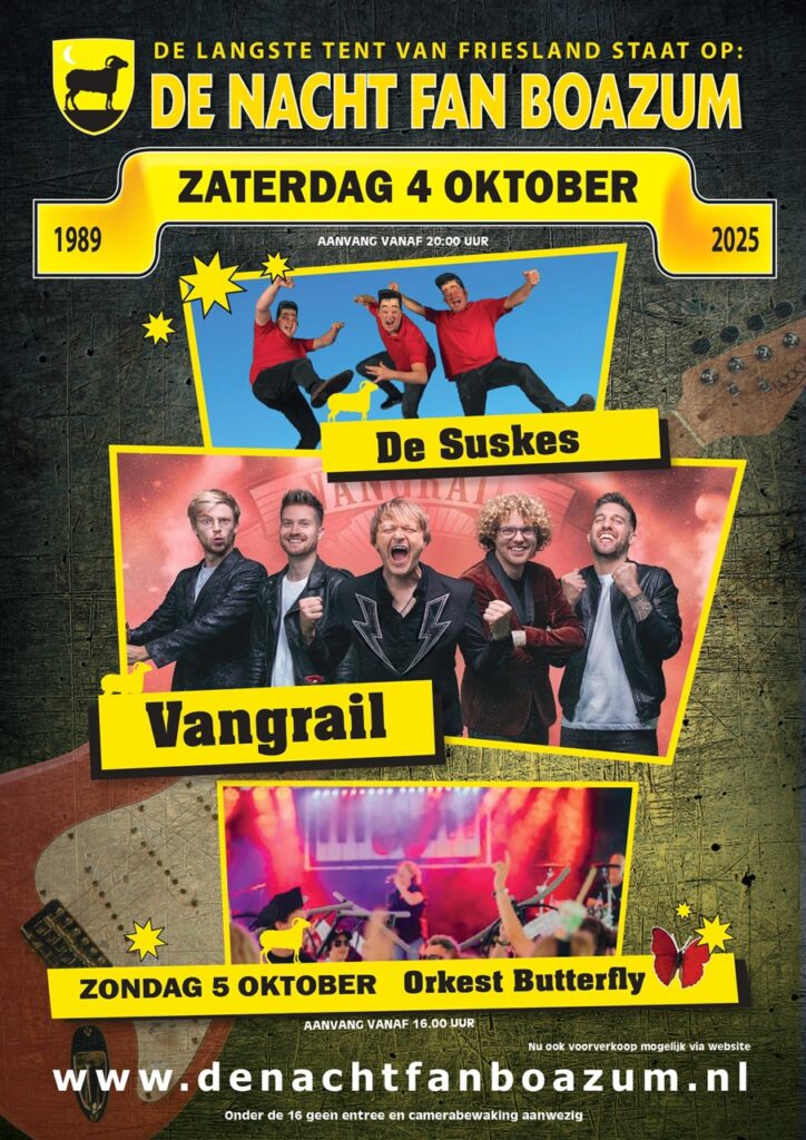 Nacht fan boazum zaterdag 4 en 5 oktober Large